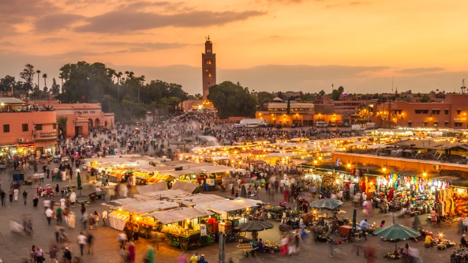 Marrakech market